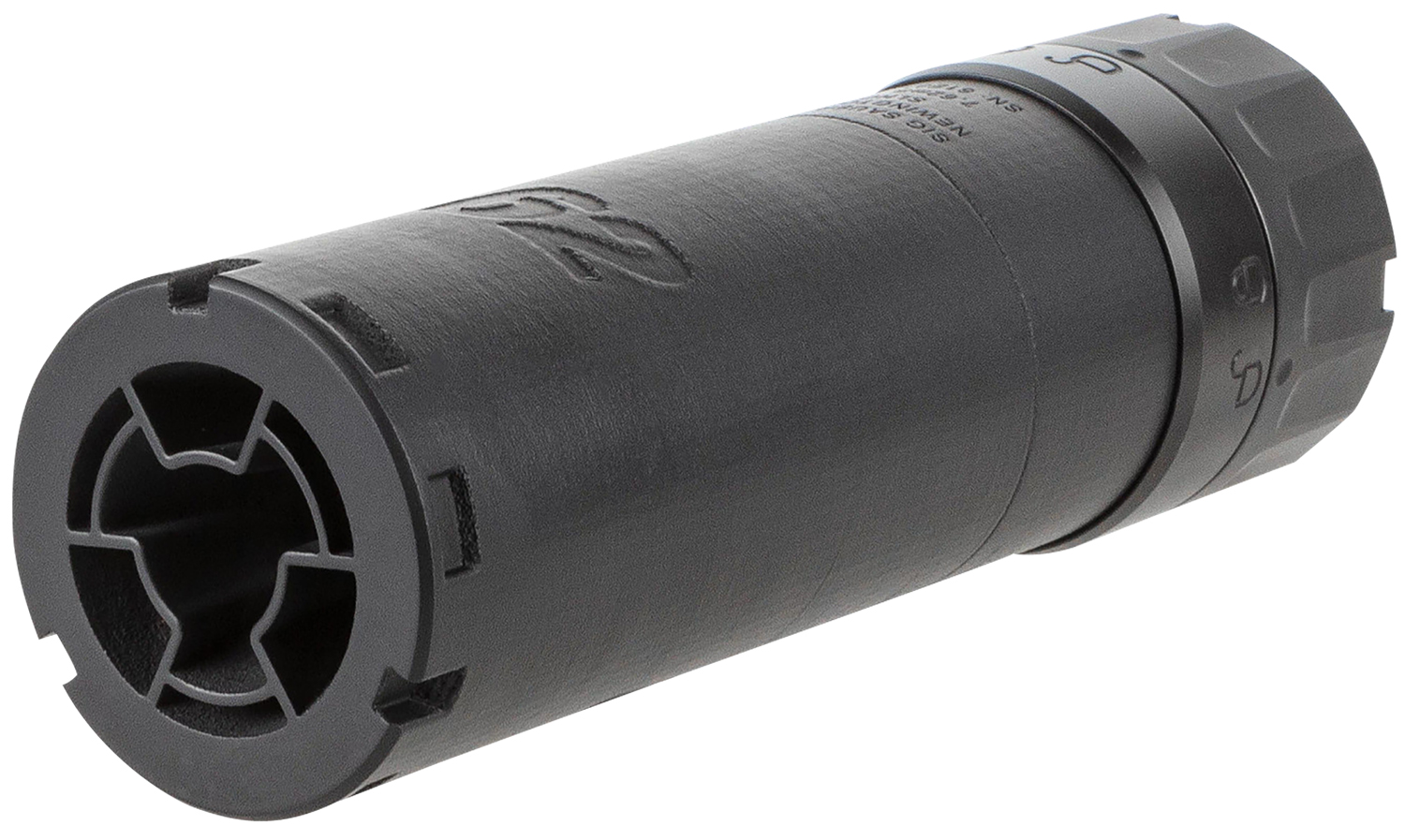 Sig Sauer SLH762TICQD SLH Compact 7.62mm 1.67" D 5.24" L Black Titanium QD Mount