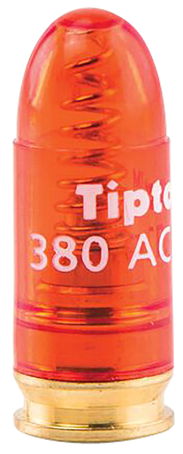 Tipton 337377 Snap Caps Pistol 380ACP Brass/Plastic 5pk