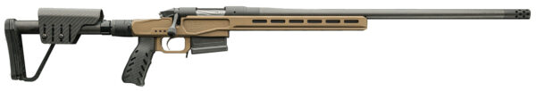 Bergara Rifles BPR3765CM Premier MgLite Full Size 6 Creedmoor 5+1 22" Carbon Fiber CURE Carbon Fiber Barrel, Graphite Black Cerakote Steel Receiver, Flat Dark Earth XLR  Folding Chassis