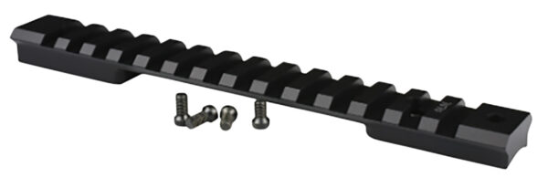 Warne 7664M Mountain Tech Tactical Rail Black Anodized Aluminum HS Precision Savage Style Action, Savage 110 (New), Short Action 0 MOA