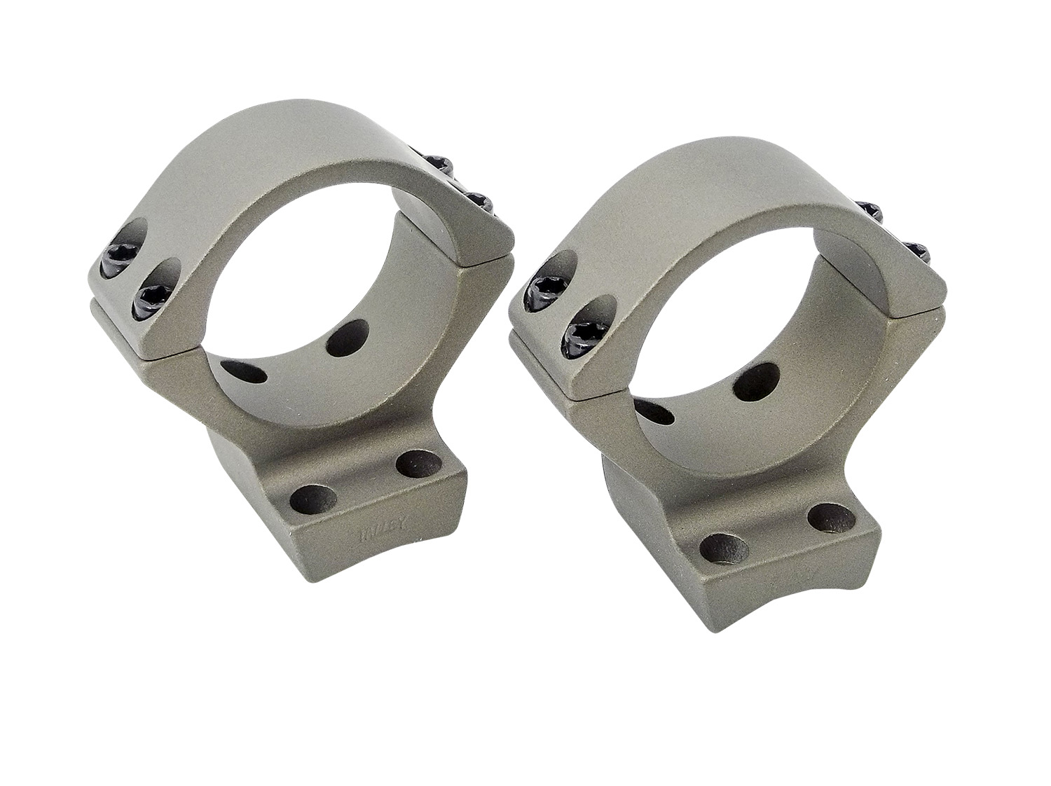 Talley SB740735 Scope Mount/Ring Combo Smoked Bronze Cerakote 30mm Tube Fits X-Bolt Medium Rings