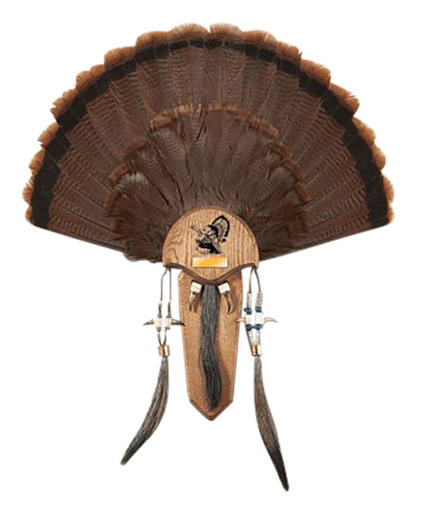 Hunters Specialties STR06949 Three Beard Mounting Plaque Includes Mounting Hardware