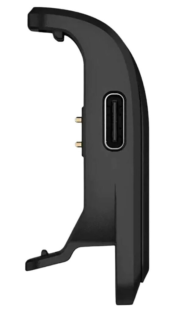 Garmin 0101302304 Charging Clip For Standard Battery Pack Black Compatible with Alpha T20/Alpha TT25