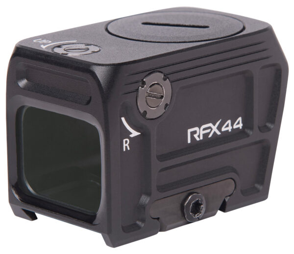 Viridian 9810110 RFX44  Black Anodized 1 x 21 mm  x 16.5 mm 5 MOA Green Dot ACRO/Shield RMSc Footprint