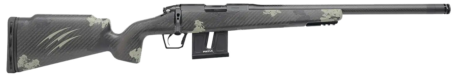 Fierce Firearms FRR22LR18BF Carbon Razor 22 LR Black Cerakote Forest Camo