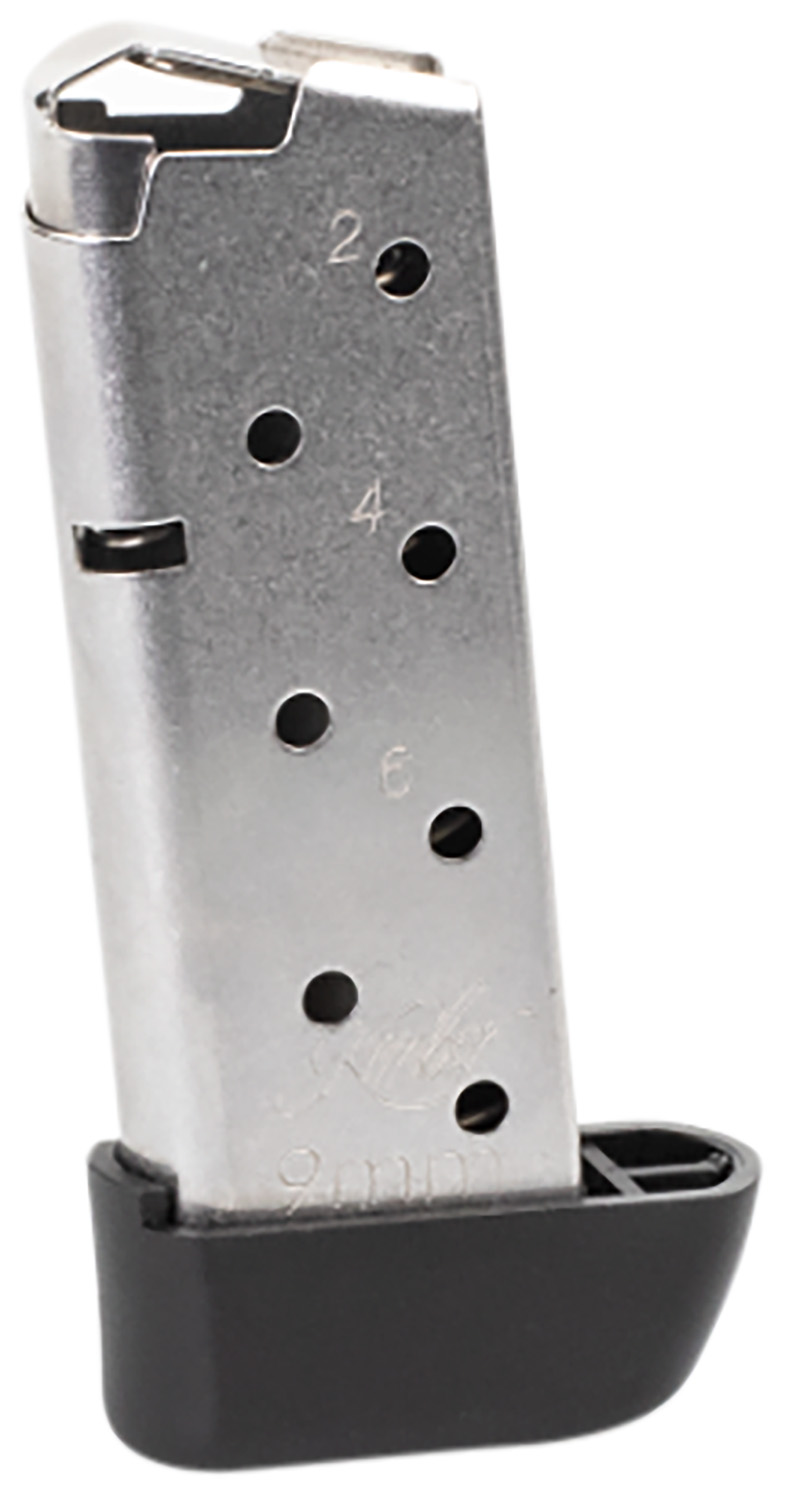 Kimber Mfg, Inc 1200845A Micro 9  7rd Extended 9mm Luger Silver Stainless Steel