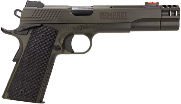 Kimber Mfg.,inc 3000469 Rampart  38 Super 9+1 5" Cerakote Stainless Steel Slide G10 Grip