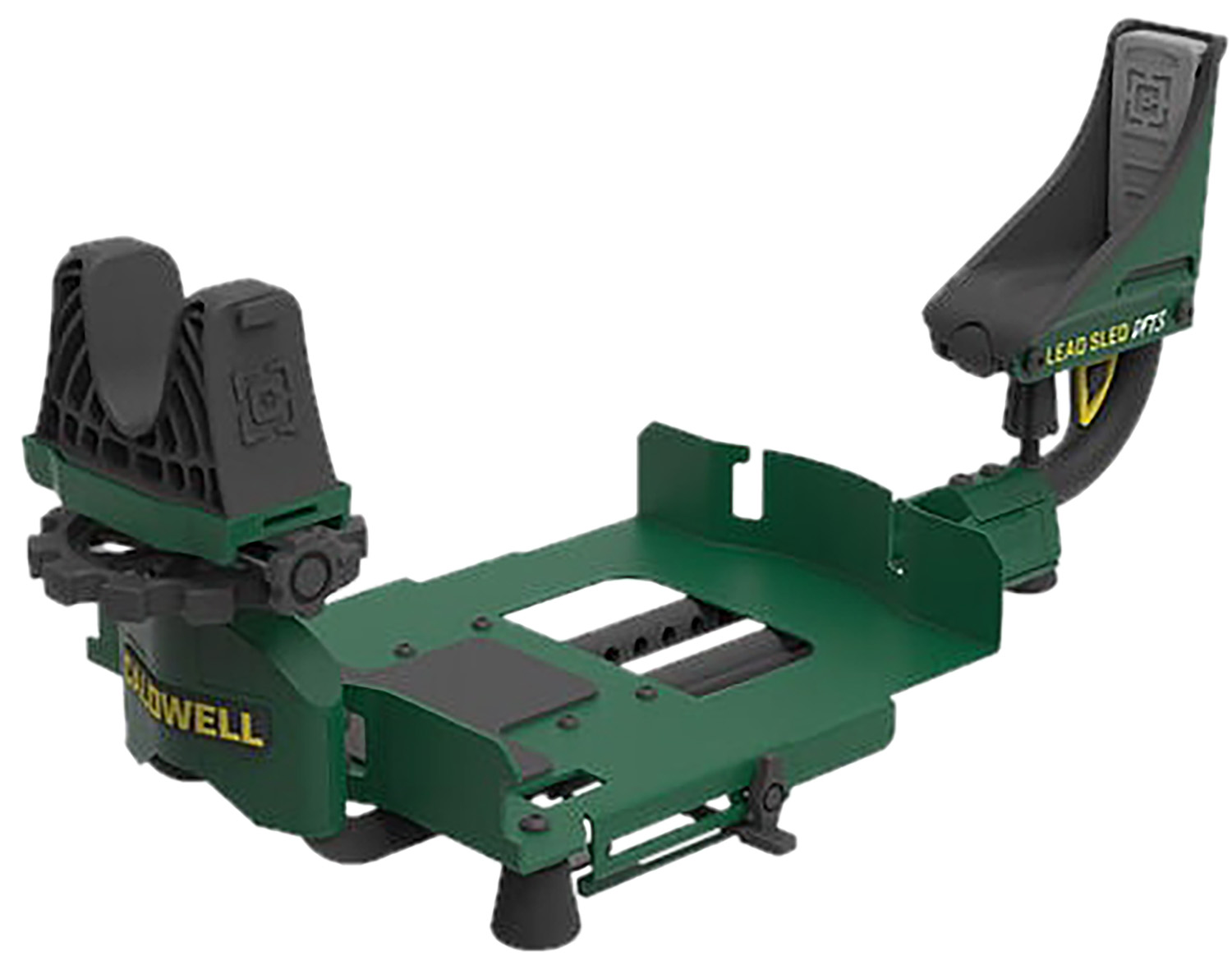 Caldwell 1217425 Lead Sled DFT 3 Rifle/Shotgun Black/Green