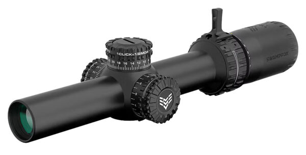Swampfox Optics ARH16241RL Arrowhead  Black 1-6x24mm 30mm Tube Guerrilla Dot MIL Red Reticle