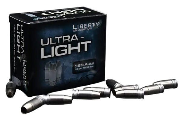 Liberty Ammunition LA-UL-380-055 Ultra-Light  380ACP 50gr 20 Per Box/10 Case