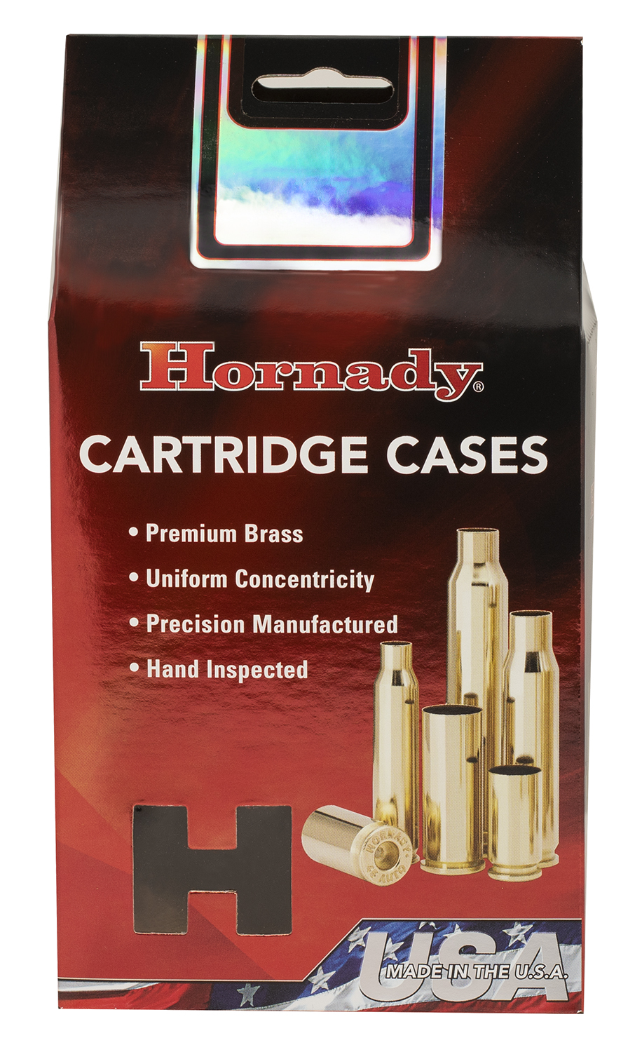 Hornady 8693 Unprimed Cases  450Marlin Rifle Brass 50 Per Box/5 Case
