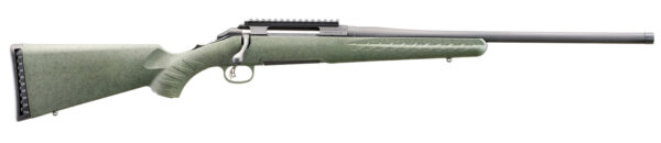 Glenfield 52003 Model A  Full Size 270 Win 4+1 20" Matte Black Threaded Barrel, Matte Black Alloy Steel Receiver w/Picatinny Rail, Moss Green Splatter Fixed Synthetic Stock, Thread Protector