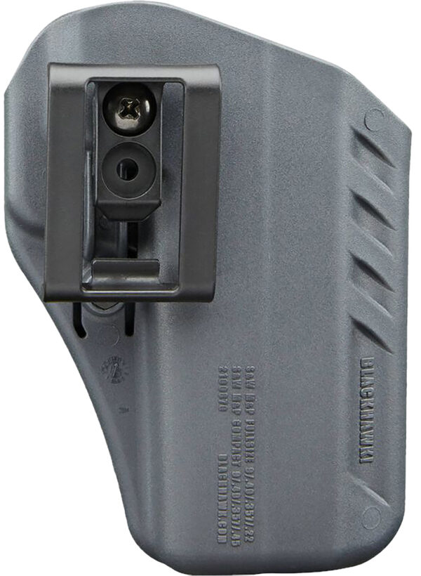 Blackhawk 417567UG A.R.C.  IWB Urban Gray Polymer Belt Clip Compatible w/Glock 42 Belt 1.50-1.75" Wide Ambidextrous