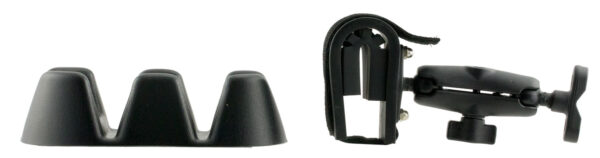 Rugged Gear 15502 Swing Arm Holder  Black Metal