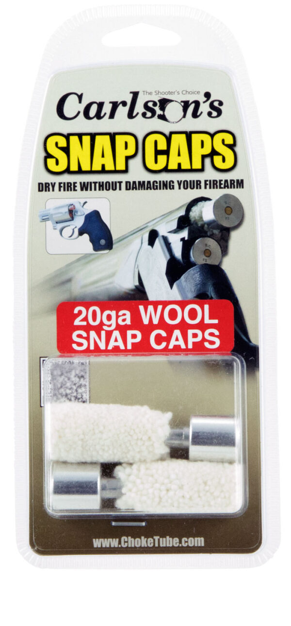 Carlson's Choke Tubes 00106 Snap Cap  20Gauge 2Pack