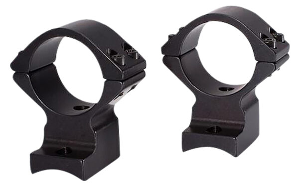 Talley 950734 Scope Mount/Ring Combo  Black Anodized 1" Tube Weatherby Vanguard High Rings