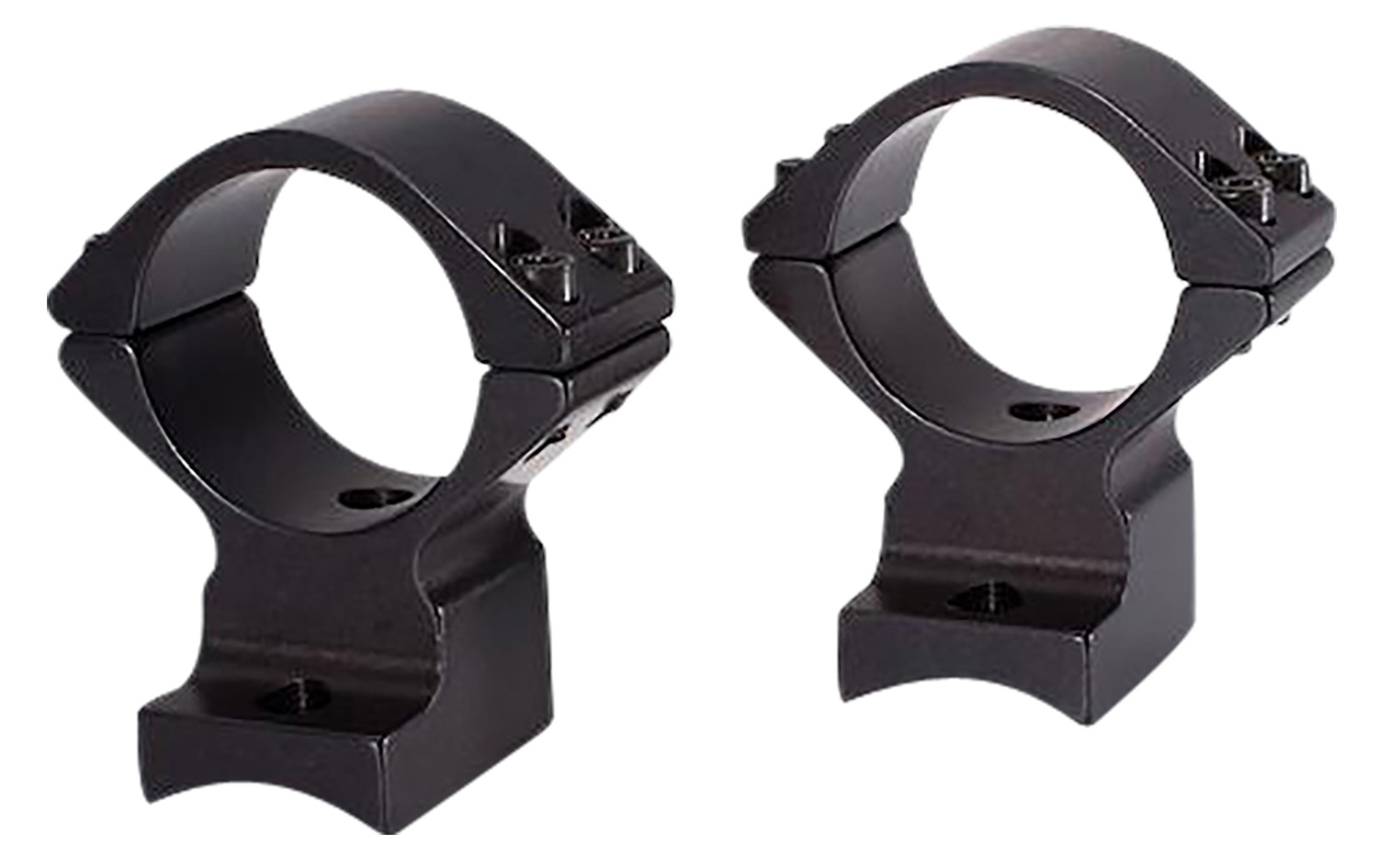 Talley 950734 Scope Mount/Ring Combo Black Anodized 1" Tube Weatherby Vanguard High Rings