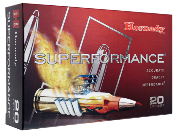 Hornady 82236 Superformance  338RCM 225gr Super Shock Tip 20 Per Box/10 Case