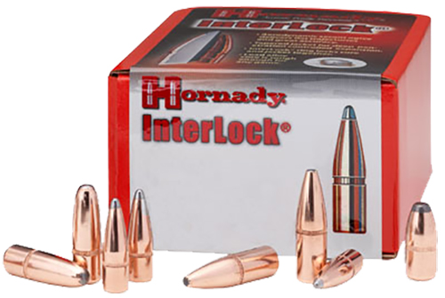 Hornady 4502 InterLock 45 Cal .458 350 gr Round Nose 50 Per Box/ 15 Case