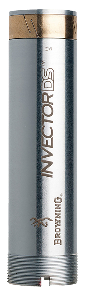 Browning 1133253 Invector-DS  Browning 12 Gauge Full Flush Stainless Steel Chrome