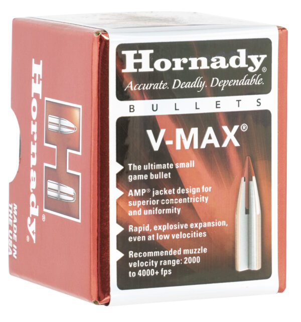 Hornady 21710 V-Max  17 Cal .172 20 gr V Max 100 Per Box/ 40 Case