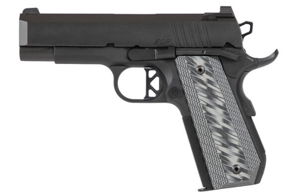 Dan W ECP 45ACP 4" BB Blk Al Frm,FS 8rd
