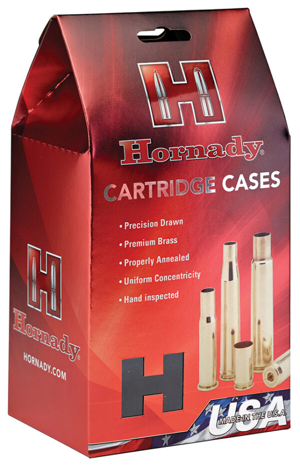 Hornady 8742 Unprimed Cases Cartridge 40 S&W Handgun Brass