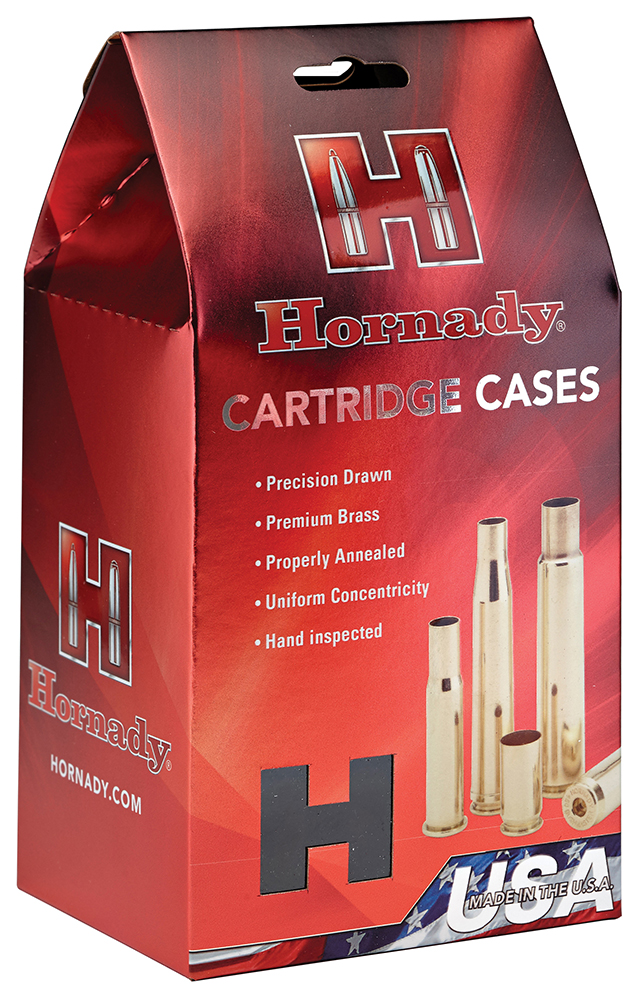 Hornady 8742 Unprimed Cases Cartridge 40 S&W Handgun Brass