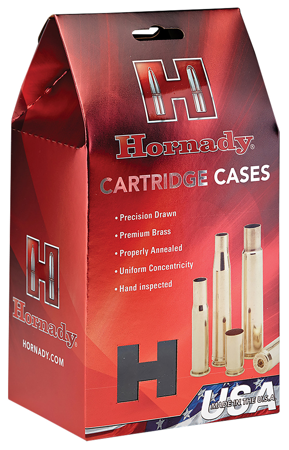 Hornady 8780 Unprimed Cases Cartridge 45 Colt Handgun Brass