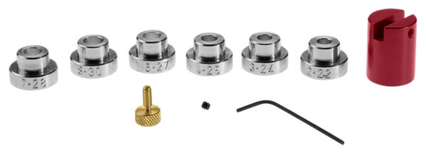 Hornady B14 Lock-N-Load Comparator Set Silver Multi Caliber Metal