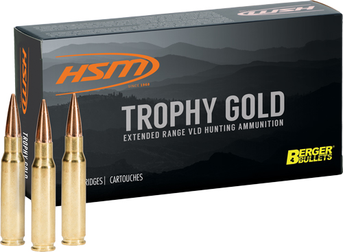 HSM TROPHY GOLD 30-06 168GR - BERGER VLD 20RD 20BX/CS <