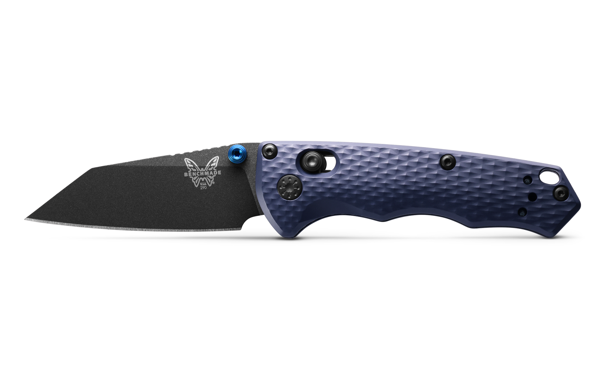 Full Immunity | Crater Blue Aluminum | Wharncliffe