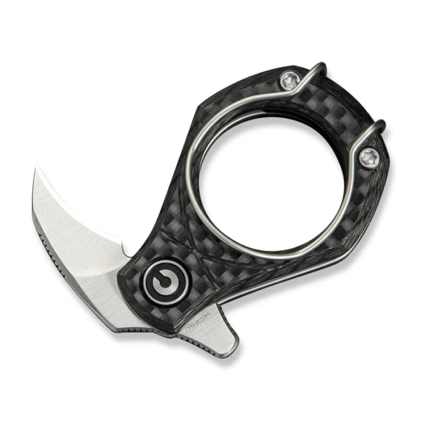 CIVIVI Pyrus Slip Joint Utility Knife Carbon Fiber Handle (0.65"" 14C28N Blade)