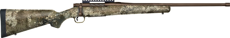 MOSSBERG PATRIOT PREDATOR 243 - WIN 22" BROWN CERAKOTE/STRATA