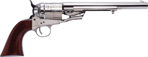 CIMARRON 1860 RICHARDS-MASON - TYP2 45LC 8" FS NICKEL WALNUT
