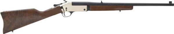 HENRY H15 SINGLE BARREL 357/38 - 22" BRASS RECEIVER WALNUT