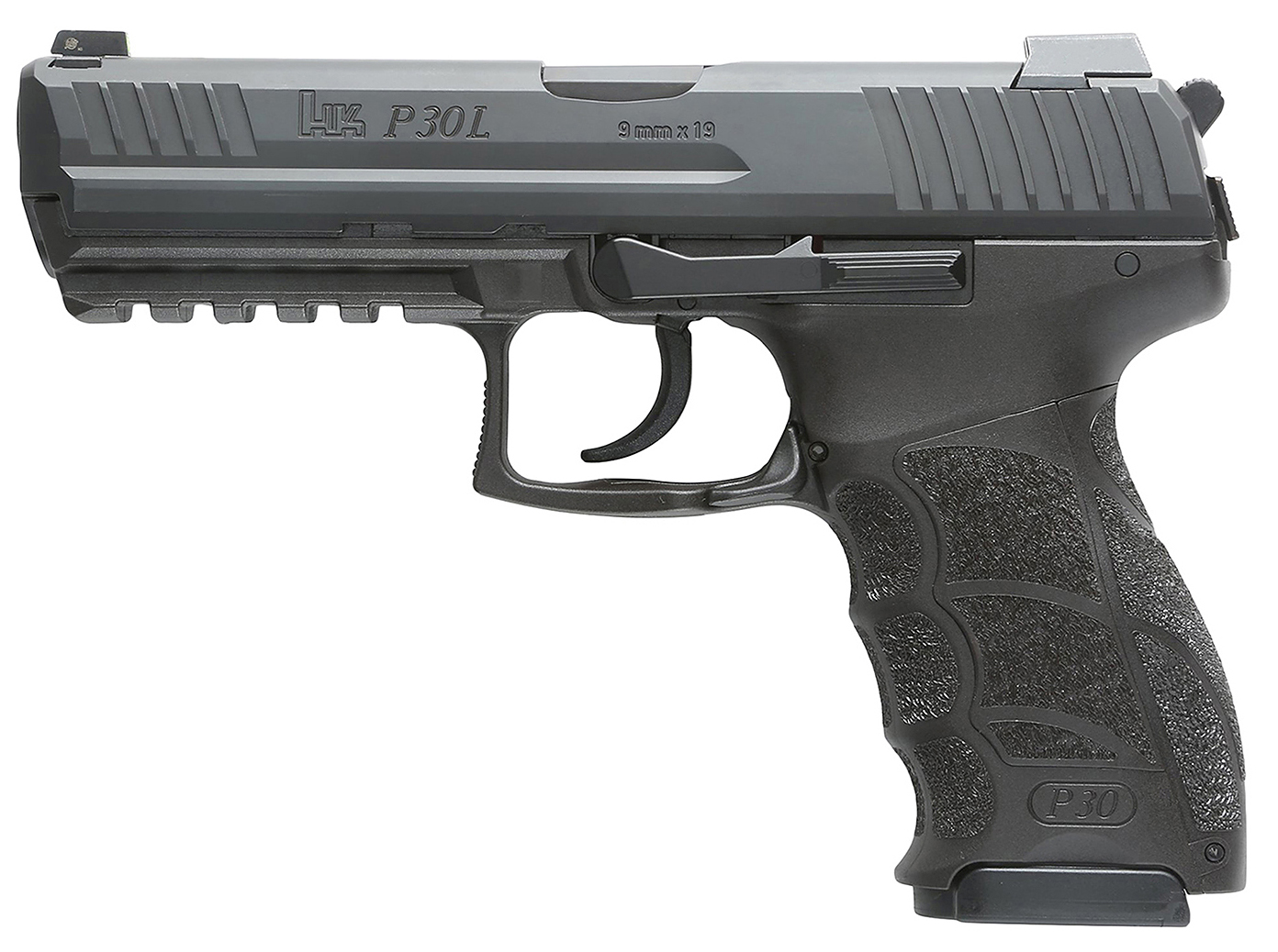 HK P30L V3 DASA 9MM 4.45 LONG SLIDE 17/20RD