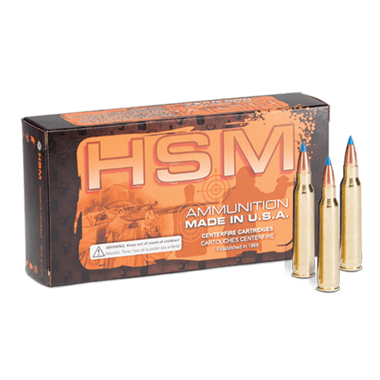 HSM .22-250 Remington 50gr – 20rd