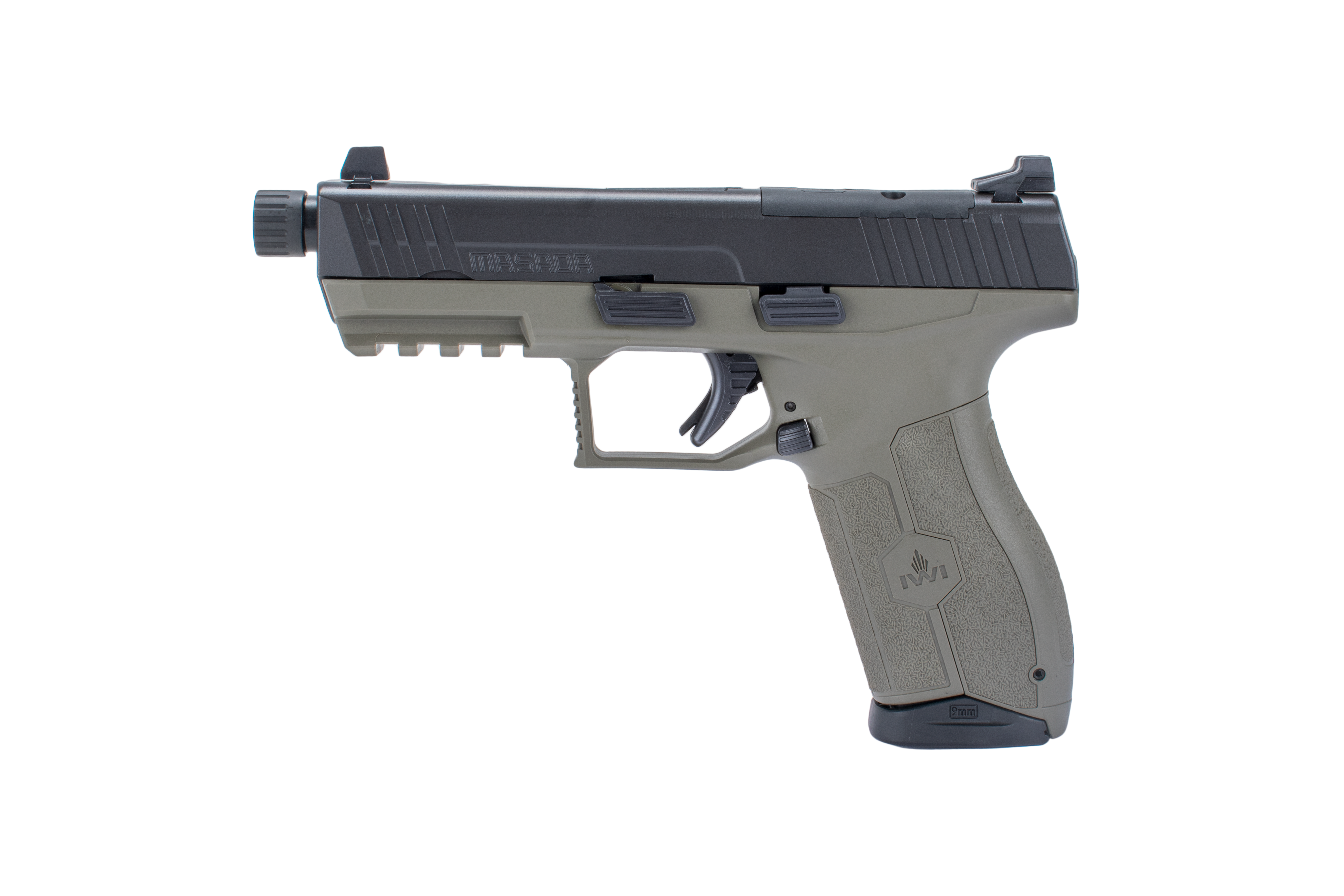 IWI MASADA Tactical LE 9mm Optics-Ready Pistol - IWI - Israel Weapon Industries