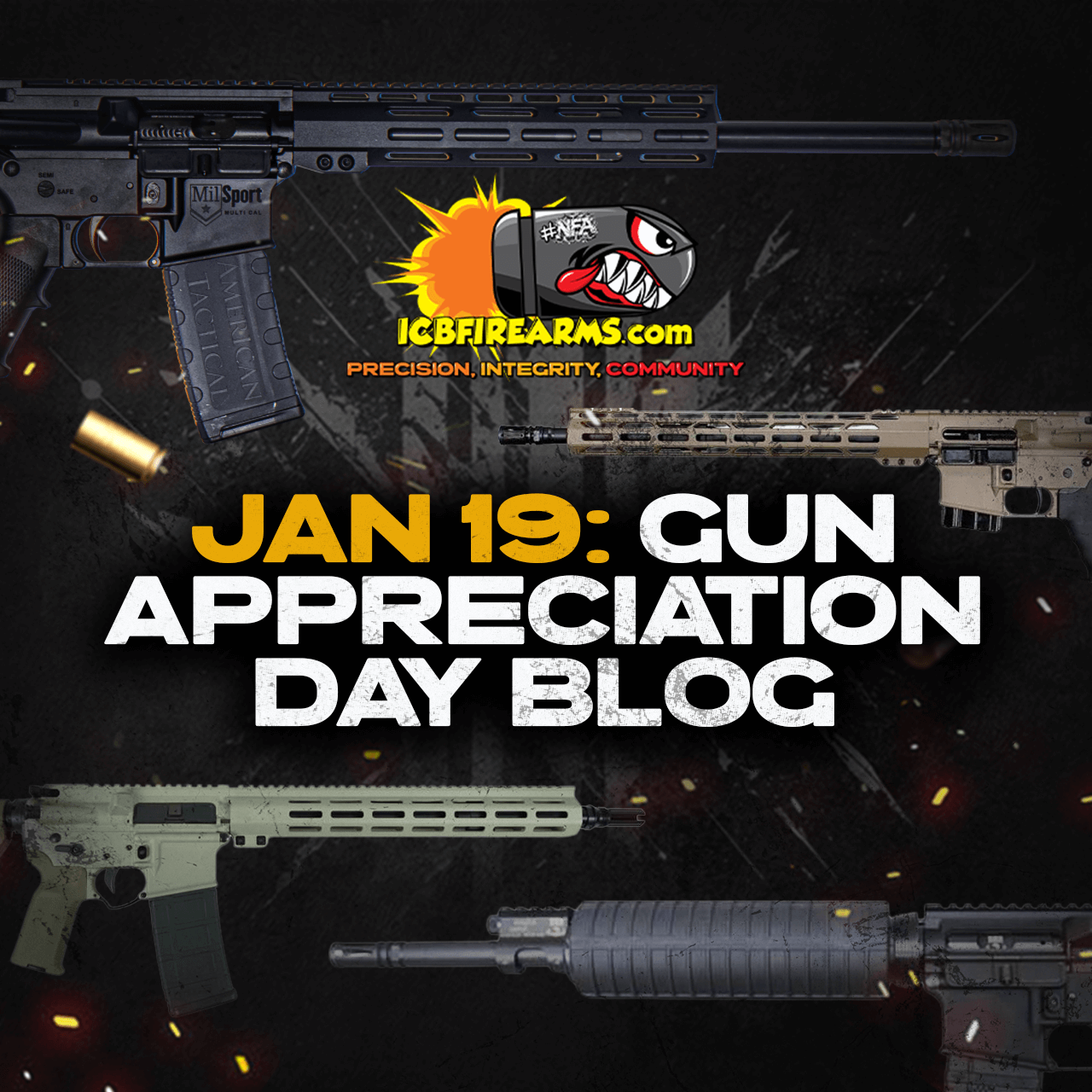Jan 19: Gun Appreciation Day