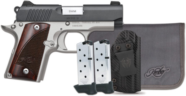 KIMBER MICRO 9 TWO-TONE ROSEWOOD RTC-K 9MM
