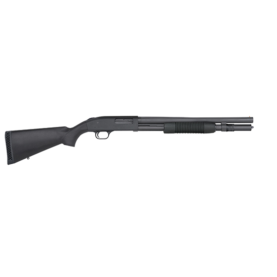 MOSS 590 12GA 18.5 CYL 7RD CYL BEAD MATTE BLK