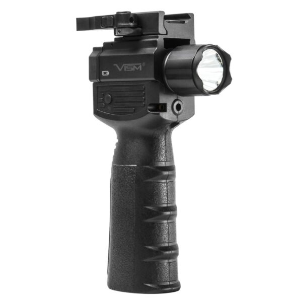 Vert Grip w/Strobe FlashLight & Laser
