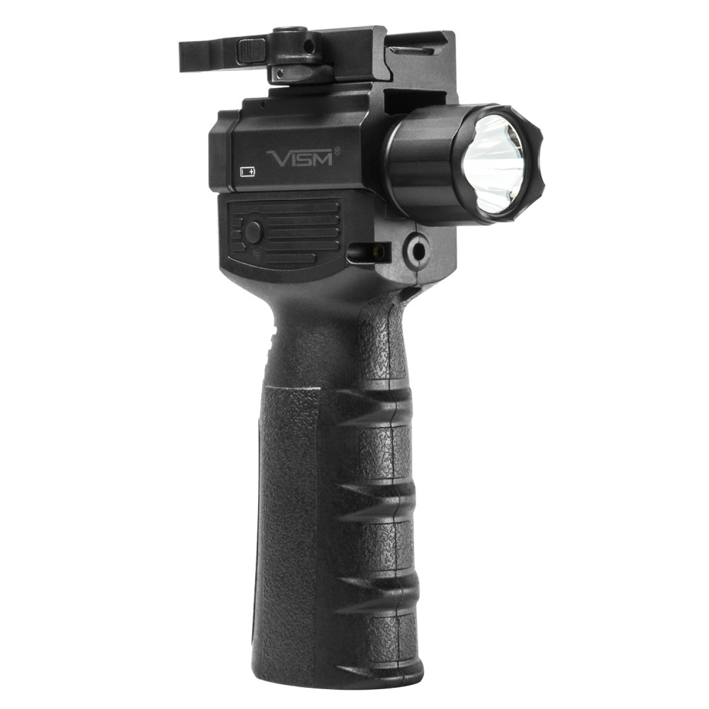 Vert Grip w/Strobe FlashLight & Laser