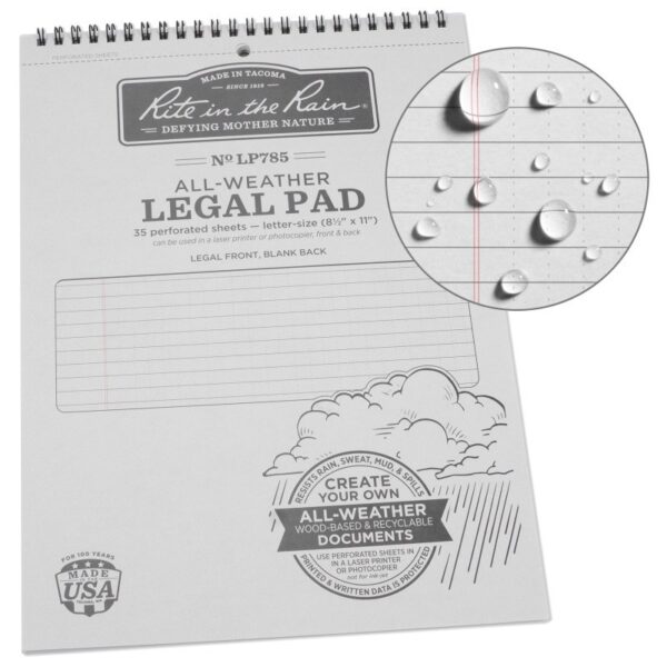 Legal Pad - 8.5 x 11