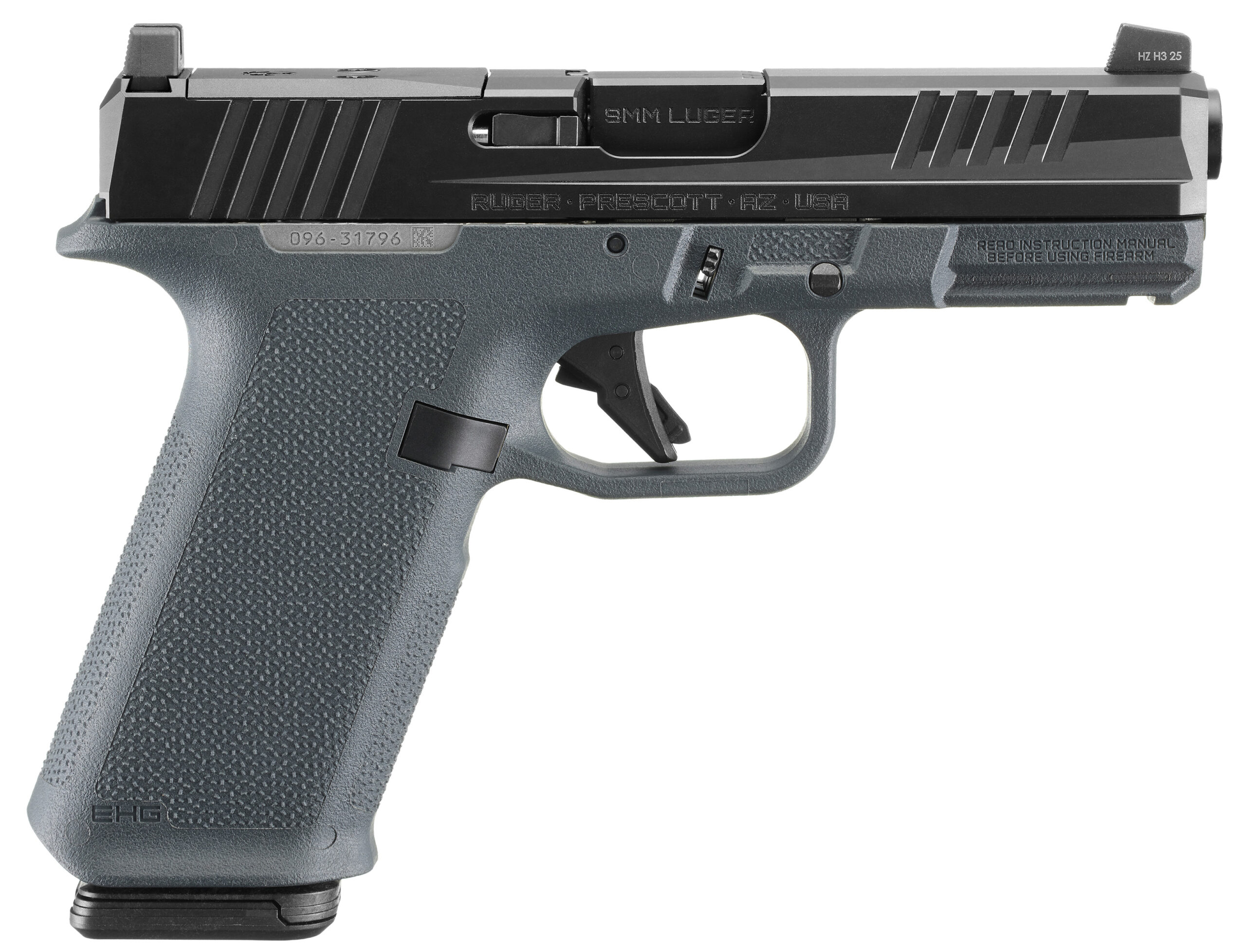 RUG RXM 9MM 4 OR STEALTH GRY 17RD