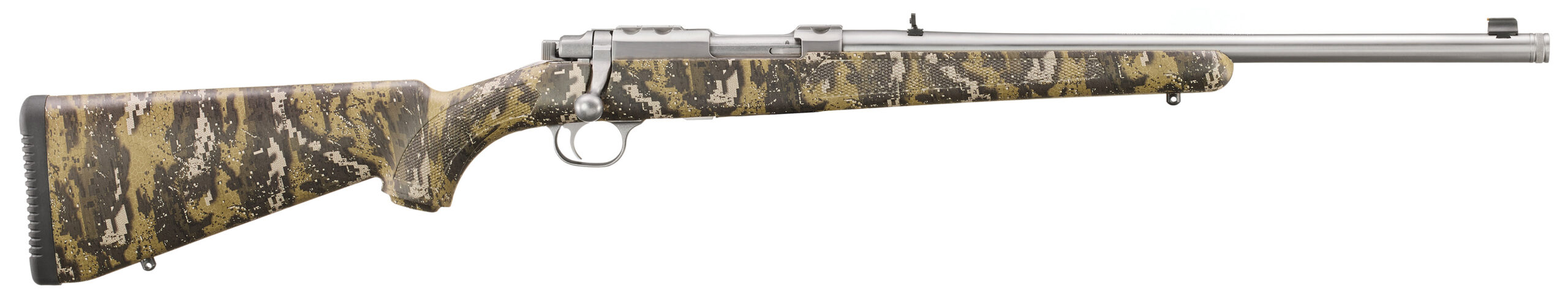RUG 77/357 357MAG 18.5 DESOLVE BARE CAMO 5RD