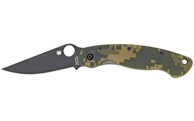 SPYDERCO MILITARY MODEL G-10 CAMO
