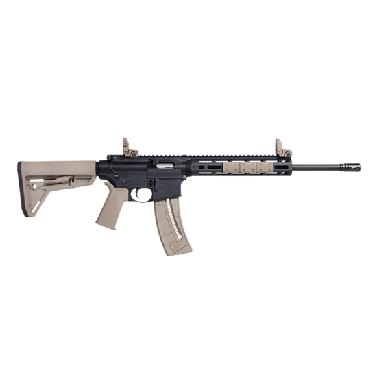 SW M&P15-22 SPORT MOE SL 22LR 16.5 FDE MBUS 25RD