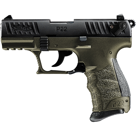 WAL P22Q 22LR 3.42 MILITARY 2 10RD